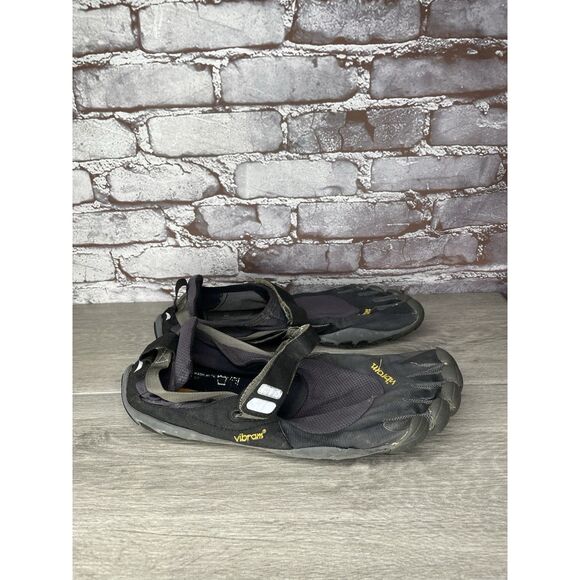 Vibram FiveFingers Black Synthetic Barefoot Running Shoes Men’s Sz 46EU/12.5M US main image 6